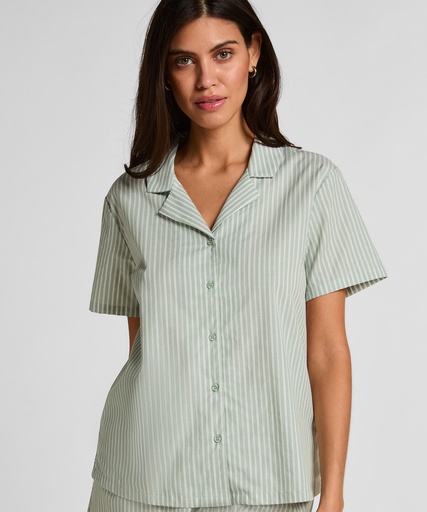 Veste tissée Stripe - Vert